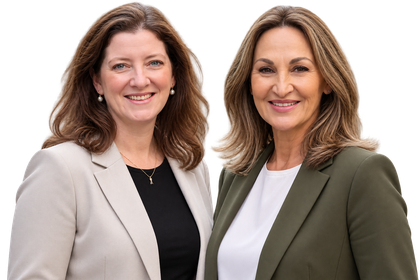 Abbie Janssen and Charlie Cole, co-founders of Clear Boundaries